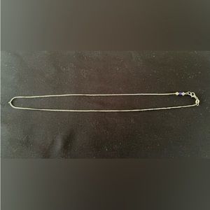 Beautiful 925 Sterling Silver Necklace with Beads